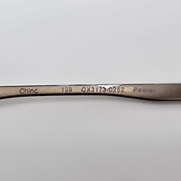 Oakley OX3173-0252 Barrelhouse Pewter Eyeglasses Frame w Flexhinge and Case 52mm - Picture 8 of 15